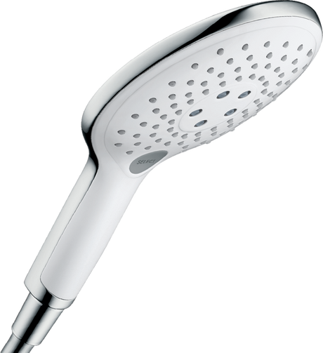 Hansgrohe Raindance Select S Hand Shower 150 3jet Ecosmart 9 L/min - White/Chrome - 28588400
