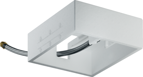 Hansgrohe Raindance Basic Set chrome overhead shower iBox universal installation with flexible hose