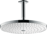 Hansgrohe Raindance Select S Overhead Shower 300 2jet With Ceiling Connector - White/Chrome  - 27337400