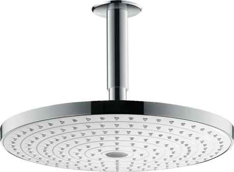 Hansgrohe Raindance Select S Overhead Shower 300 2jet With Ceiling Connector - White/Chrome  - 27337400