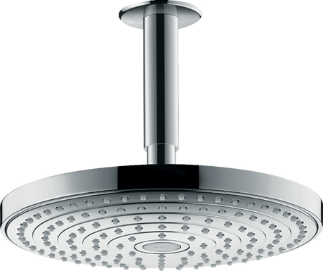Hansgrohe Raindance Select S Overhead Shower 240 2jet Ecosmart 9 L/min With Ceiling Connector - Chrome - 26469000