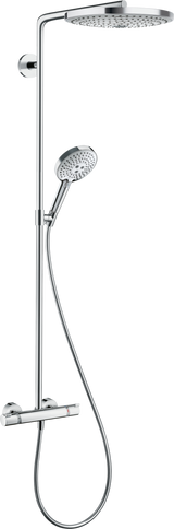 Hansgrohe Raindance Select S Showerpipe 300 2jet With Thermostatic Shower Mixer - Chrome - 27133000