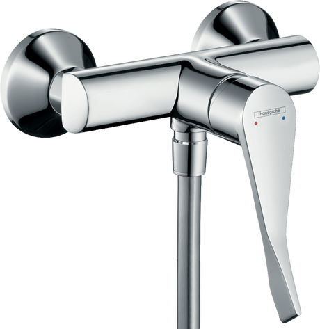 Hansgrohe Focus Single Lever Manual Shower Mixer For Exposed Installation With Extra Long Handle - Chrome - 31916000