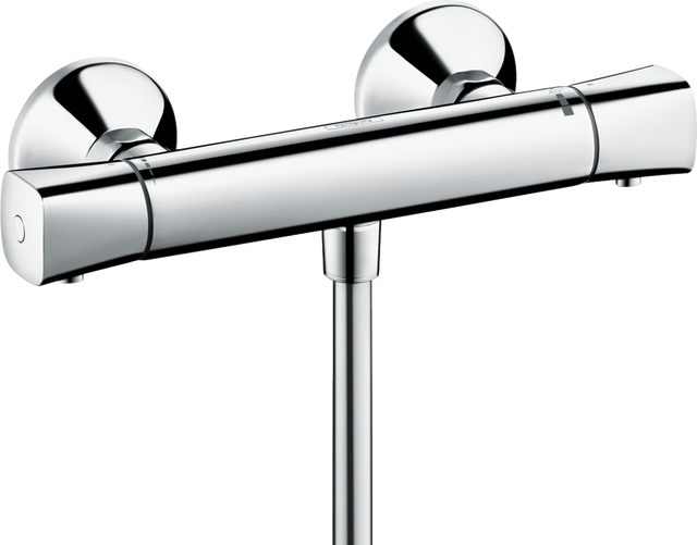 Hansgrohe Ecostat Thermostatic Shower Mixer Universal For Exposed Installation - Chrome - 13122000