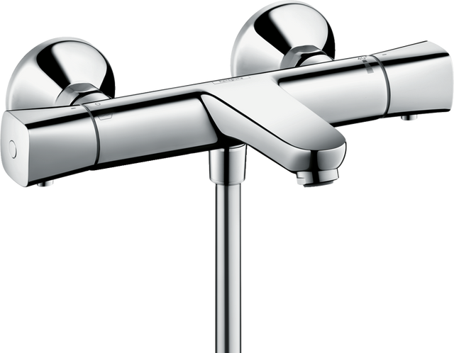 Hansgrohe Ecostat Thermostatic Bath Mixer Universal For Exposed Installation - Chrome - 13123000