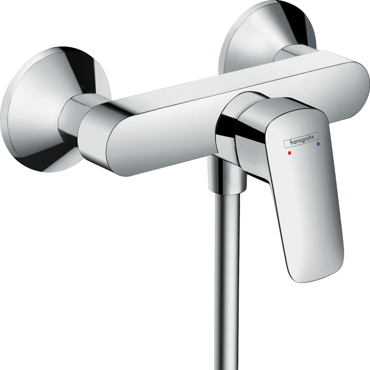 Hansgrohe Logis Single Lever Manual Shower Mixer For Exposed Installation - Chrome - 71600000