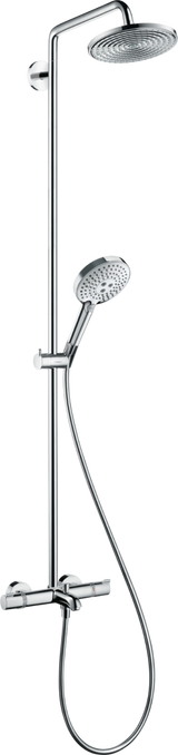 Hansgrohe Raindance S Showerpipe 240 1jet With Thermostatic Bath Mixer - Chrome - 27117000