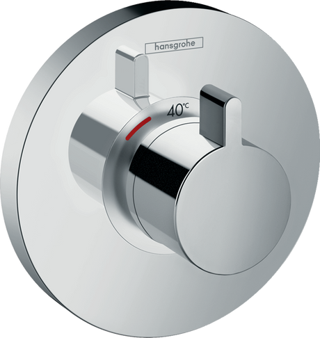 hansgrohe ShowerSelect S Thermostatic Mixer Highflow For Concealed Installation - Chrome - 15741000