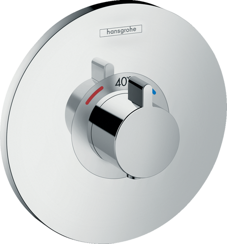 Hansgrohe Ecostat S Thermostatic Mixer For Concealed Installation - Chrome - 15755000
