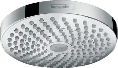 Hansgrohe Croma Select S Overhead Shower 180 2jet EcoSmart 9 L/min - Chrome - 26523000