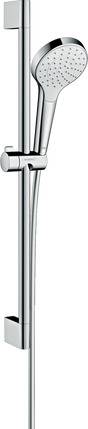 Hansgrohe Croma Select S Shower Set 110 1jet With Shower Rail 900mm - White/Chrome - 26564400