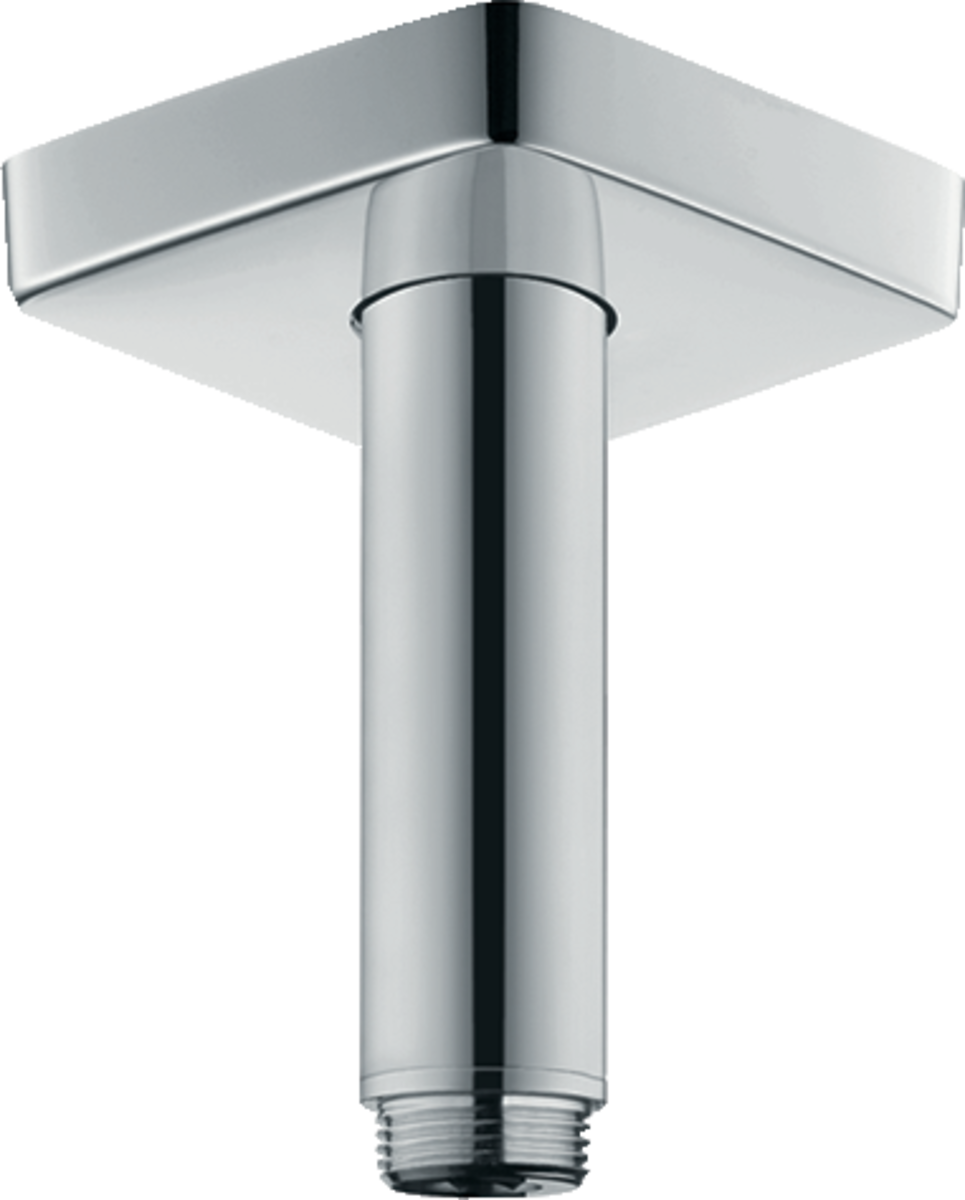 Grohe Rainshower 1 Spray Pattern F-Series Shower Head Ceiling Arm - Chrome - 27467000