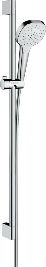 Hansgrohe Croma Select E Shower Set 110 1jet With Shower Rail 900mm - White/Chrome - 26594400