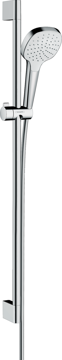 Hansgrohe Croma Select E Shower Set 110 1jet With Shower Rail 900mm - White/Chrome - 26594400