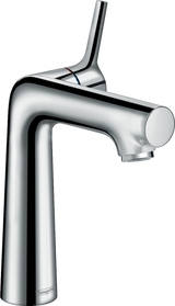 Hansgrohe Talis S chrome single lever basin mixer with 140mm spout and integrated pop-up waste