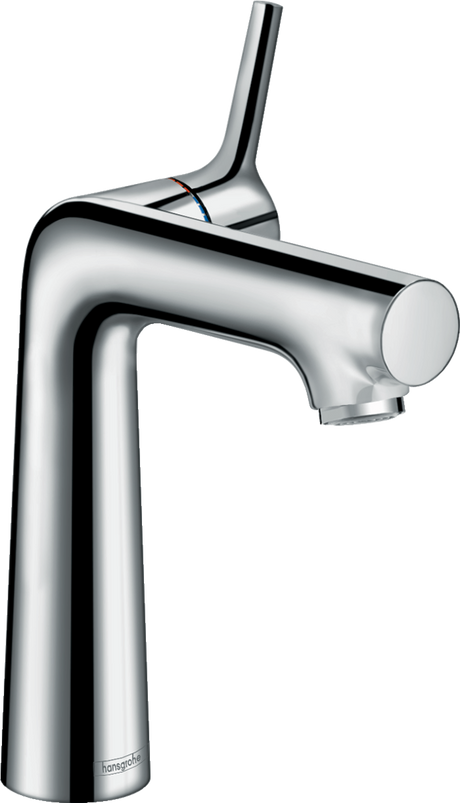 Hansgrohe Talis S chrome single lever basin mixer with 140mm spout and integrated pop-up waste