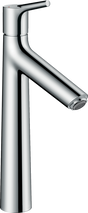 Hansgrohe Talis S single lever tall basin mixer in chrome finish with sleek modern design
