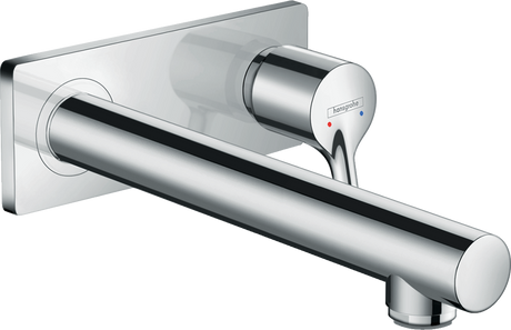Hansgrohe Talis S chrome single lever basin mixer with 225mm concealed spout and sleek modern design