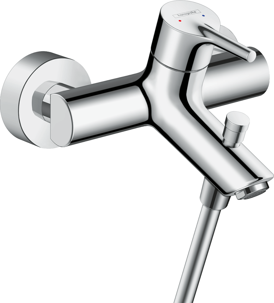 Hansgrohe Talis S Single Lever Manual Bath Mixer For Exposed Installation - Chrome - 72400000