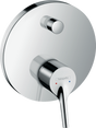 Hansgrohe Talis S single lever manual bath mixer with chrome finish and concealed installation