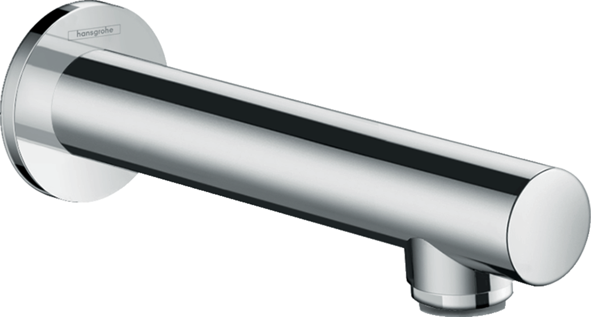 Hansgrohe Talis S Bath Spout in chrome with sleek modern design and durable finish