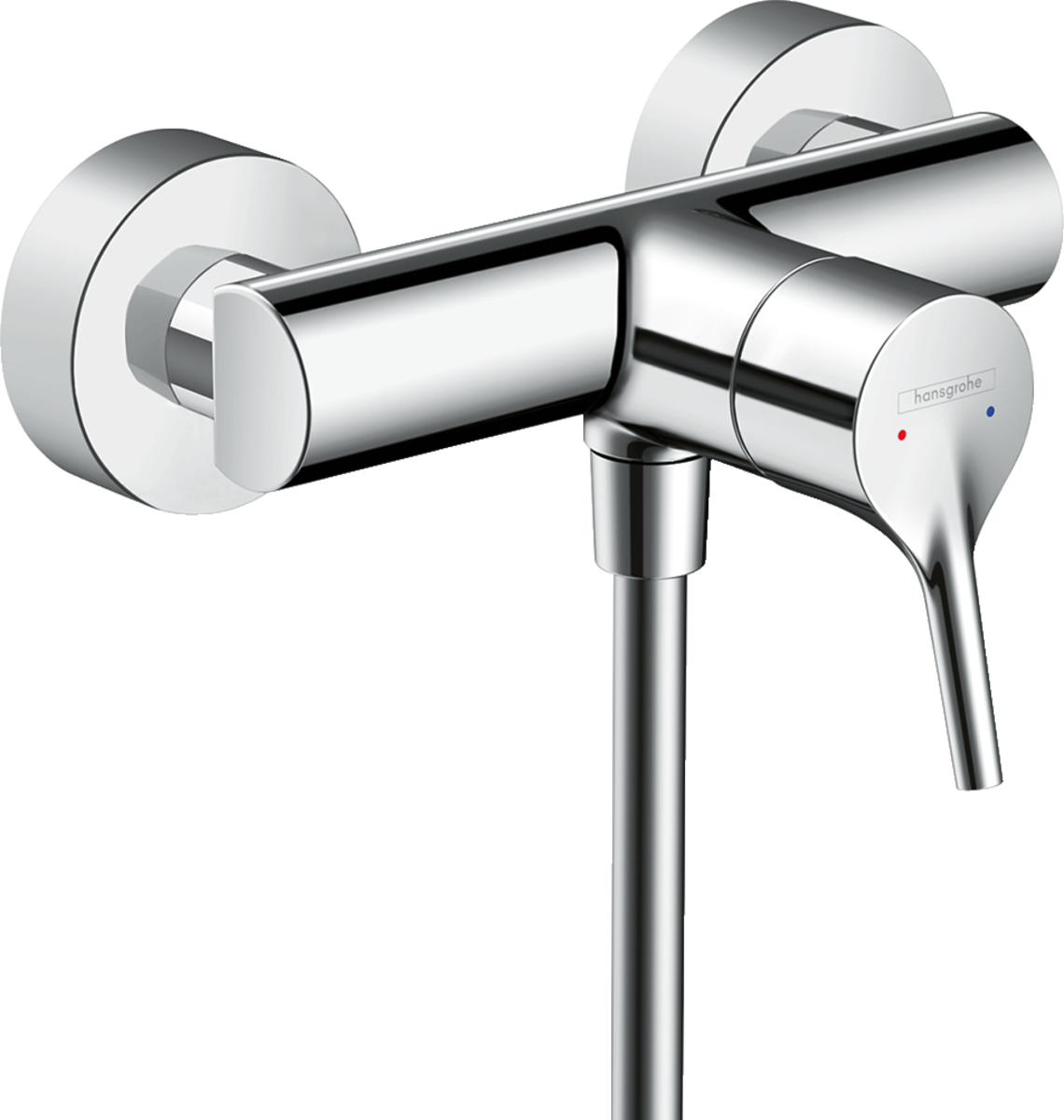 Hansgrohe Talis S Single Lever Manual Shower Mixer For Exposed Installation - Chrome - 72600000