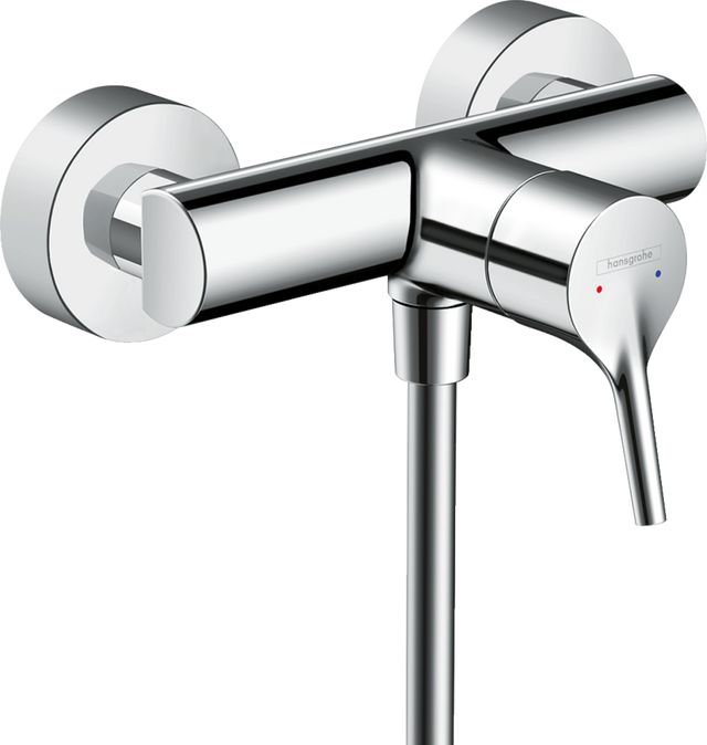Hansgrohe Talis S Single Lever Manual Shower Mixer For Exposed Installation - Chrome - 72600000