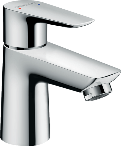 Hansgrohe Talis E Single Lever Basin Mixer 80 With Push-open Waste - Chrome - 71701000