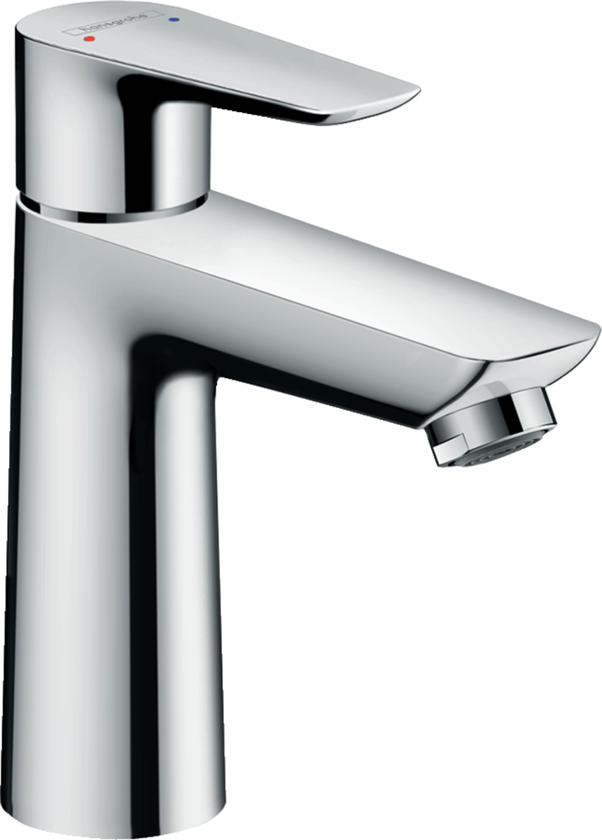 Hansgrohe Talis E Single Lever Basin Mixer 110 With Pop-up Waste - Chrome - 71710000