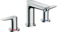 Hansgrohe Talis E 3-hole Basin Mixer With Pop-up Waste - Chrome - 71733000