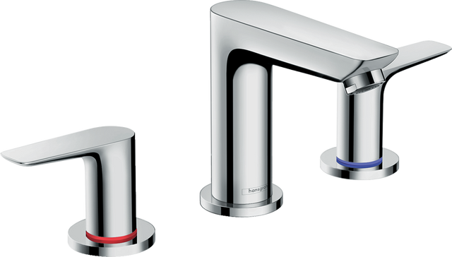 Hansgrohe Talis E 3-hole Basin Mixer With Pop-up Waste - Chrome - 71733000