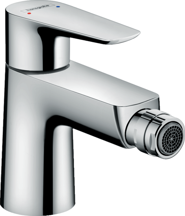 Hansgrohe Talis E Single Lever Bidet Mixer With Push-open Waste - Chrome -  71721000