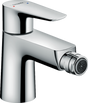 Hansgrohe Talis E Single Lever Bidet Mixer With Push-open Waste - Chrome -  71721000