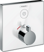 Hansgrohe ShowerSelect Glass Thermostatic Mixer For Concealed Installation For 1 Outlet - Chrome - 15737400