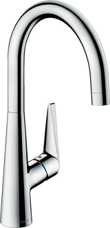 Hansgrohe Talis M51 Single Lever Kitchen Mixer 260 Eco Single Spray Mode - Chrome - 72816000