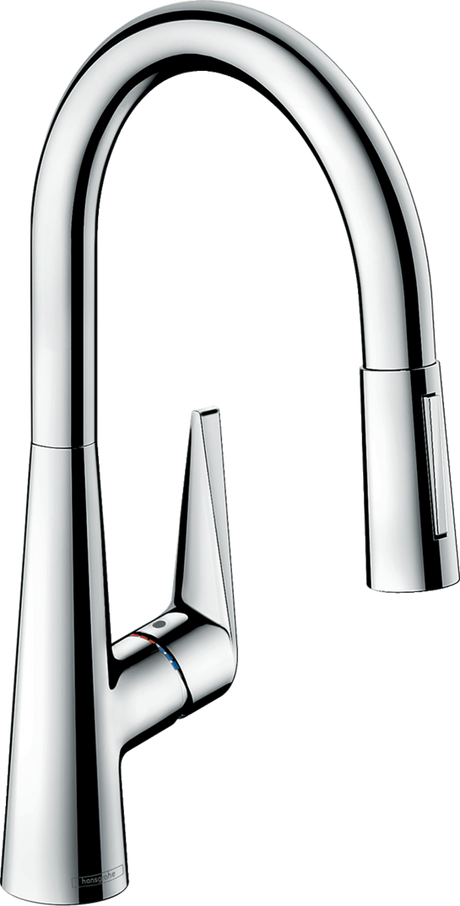 Hansgrohe Talis M51 Single Lever Kitchen Mixer 200 Eco With Pull-out Spray And Sbox 2 Spray Modes - Chrome - 73876000