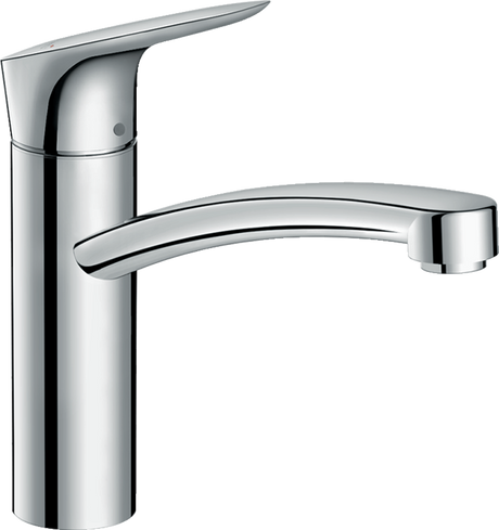 Hansgrohe Logis M31 Single Lever Kitchen Mixer 160 Single Spray Mode - Chrome - 71832000