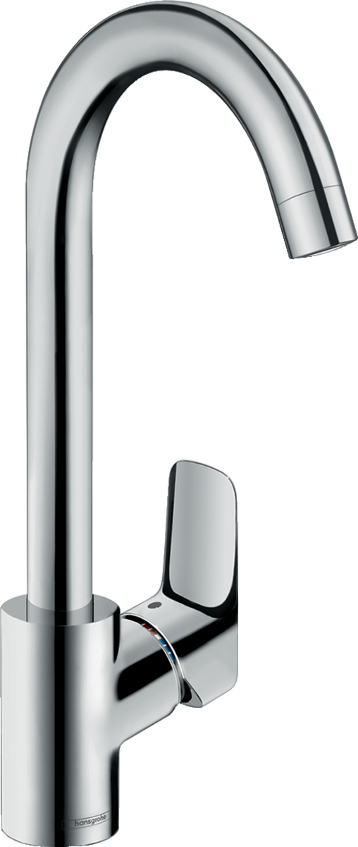Hansgrohe Logis M31 Single Lever Kitchen Mixer 260 Eco Single Spray Mode - Chrome - 71861000