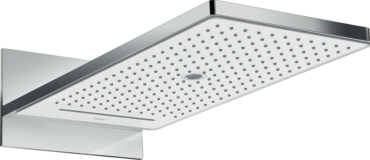 Hansgrohe Rainmaker Select Overhead Shower 580 3jet EcoSmart 9 L/min - White/Chrome - 24011400