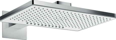 Hansgrohe Rainmaker Select Overhead Shower 460 2jet with Shower Arm - white/Chrome -  24005400