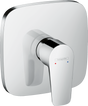 Hansgrohe Talis E Single Lever Manual Shower Mixer Soft Cube For Concealed Installation - Chrome - 71765000