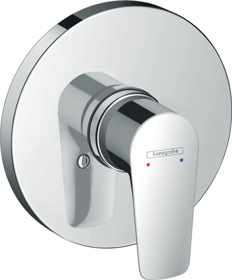 Hansgrohe Talis E Single Lever Manual Shower Mixer Round For Concealed Installation - Chrome - 71766000