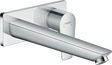 Hansgrohe Talis E chrome single lever basin mixer with concealed installation and extended 225mm spout