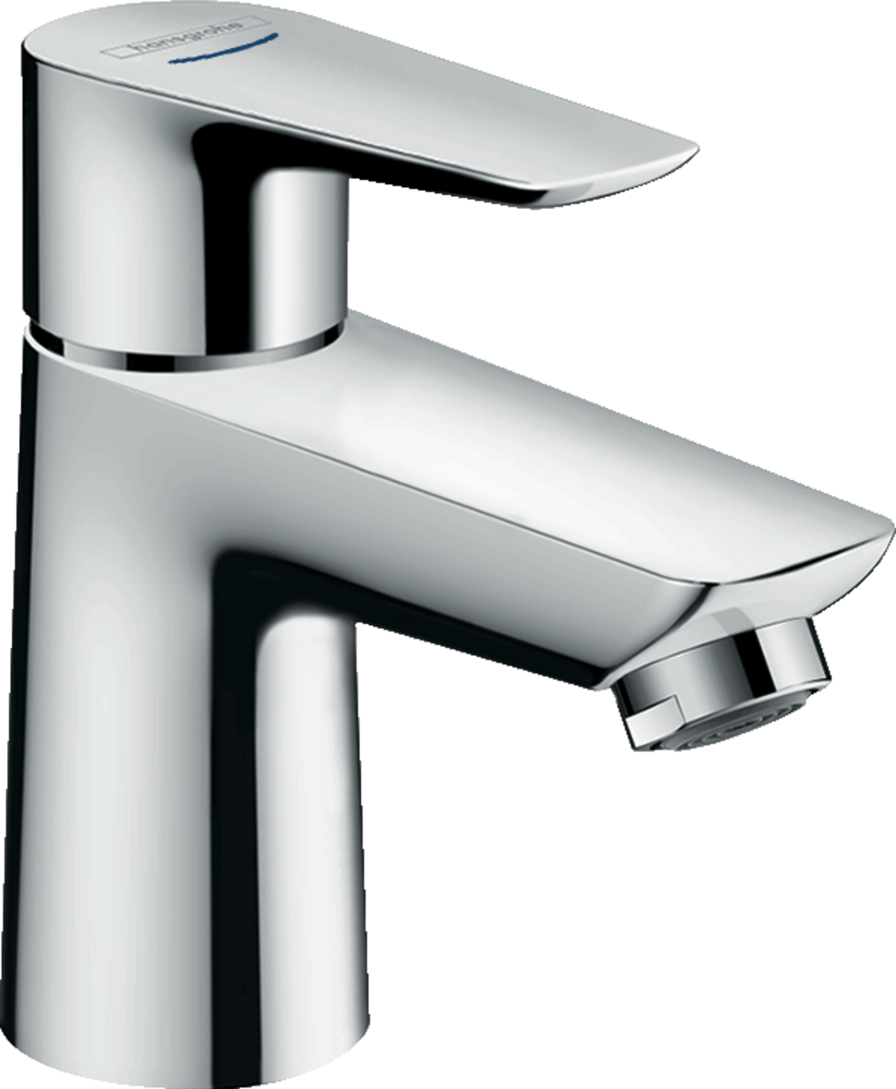 Hansgrohe Talis E Pillar Tap chrome cold water tap with EcoSmart and QuickClean technology