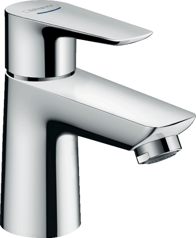Hansgrohe Talis E Pillar Tap chrome cold water tap with EcoSmart and QuickClean technology