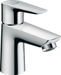 Hansgrohe Talis E Pillar Tap chrome cold water tap with EcoSmart and QuickClean technology