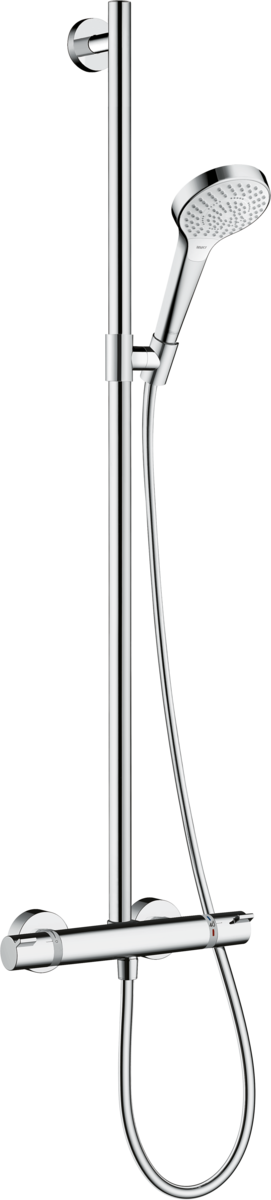 Hansgrohe Croma Select S Semipipe Multi With Thermostatic Shower Mixer