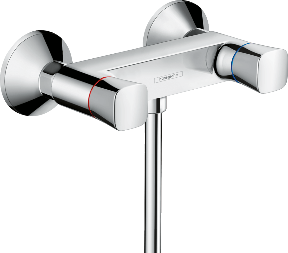 Hansgrohe Logis 2-handle Manual Shower Mixer For Exposed Installation - Chrome - 71263000