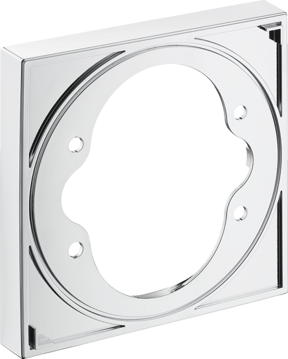 Hansgrohe ShowerSelect Glass Extension Element - Chrome - 13604000