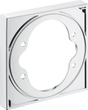 Hansgrohe ShowerSelect Glass Extension Element - Chrome - 13604000